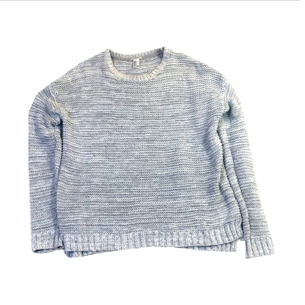 Forever 21 Chunky Knit Gray Sweater, M